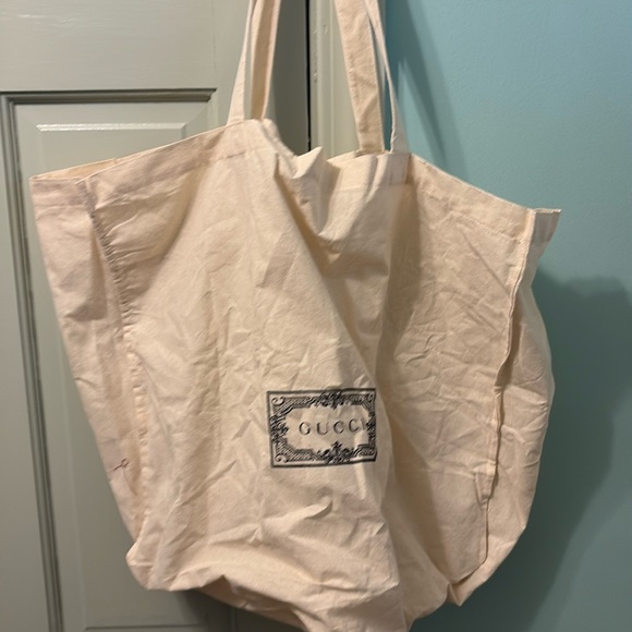 Large size Gucci reusable Tote bag canvas - Picture 1 of 4
